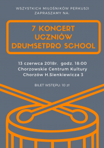 7 Koncert Uczniów Drumsetpro